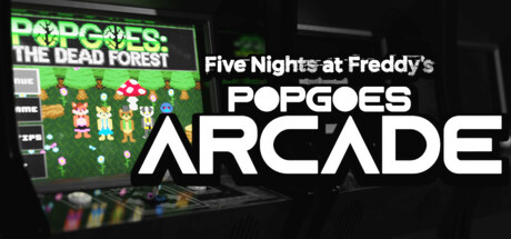 Steam header art for POPGOES Arcade