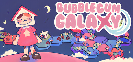 Steam header art for Bubblegum Galaxy
