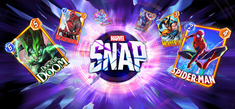 Steam header art for MARVEL SNAP