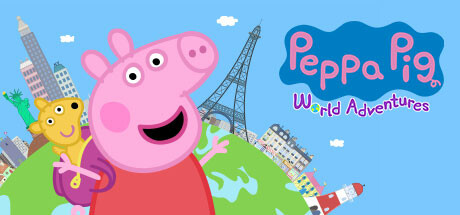 Steam header art for Peppa Pig: World Adventures