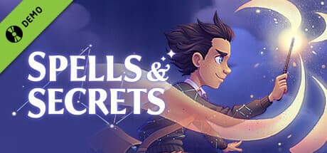 Steam header art for Spells & Secrets Demo