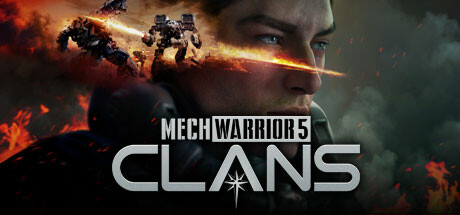 Steam header art for MechWarrior 5: Clans