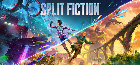 Steam header art for Split Fiction
