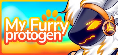 Steam header art for My Furry Protogen