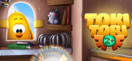 Steam header art for Toki Tori 2+