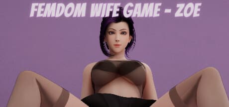 Steam header art for Femdom Wife Game - Zoe