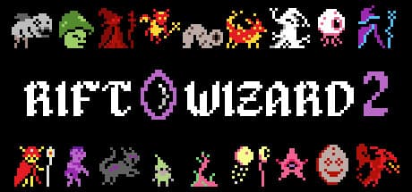 Steam header art for Rift Wizard 2