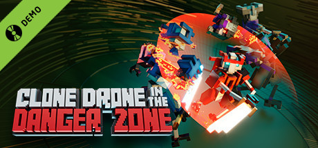 Steam header art for Clone Drone in the Danger Zone Demo