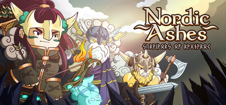 Steam header art for Nordic Ashes: Survivors of Ragnarok