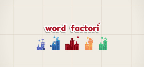 Steam header art for Word Factori