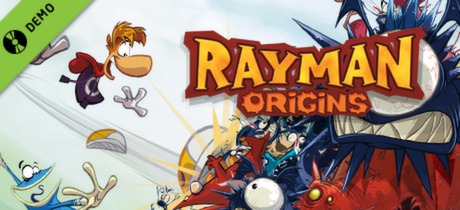 Steam header art for Rayman Origins Demo