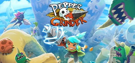Steam header art for Pepper Grinder