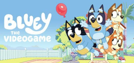 Steam header art for Bluey: The Videogame