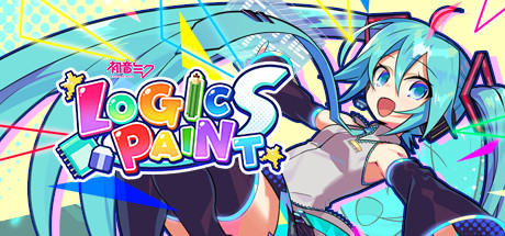 Steam header art for Hatsune Miku Logic Paint S