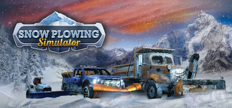 Steam header art for Snow Plowing Simulator