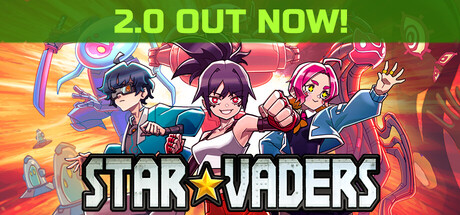 Steam header art for StarVaders