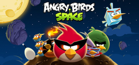 Steam header art for Angry Birds Space