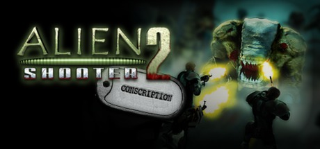 Steam header art for Alien Shooter 2 Conscription