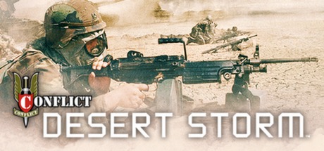 Steam header art for Conflict Desert Storm