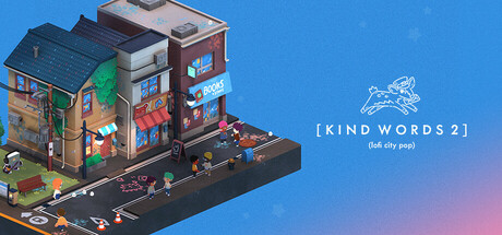 Steam header art for Kind Words 2 (lofi city pop)