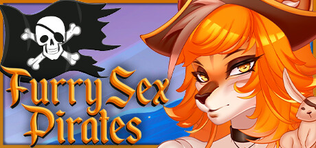 Steam header art for Furry Sex: Pirates 🏴☠