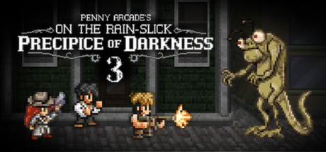 Steam header art for Penny Arcade's On the Rain-Slick Precipice of Darkness 3