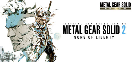 Steam header art for METAL GEAR SOLID 2: Sons of Liberty - Master Collection Version