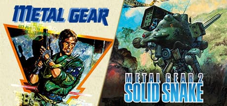 Steam header art for METAL GEAR & METAL GEAR 2: Solid Snake