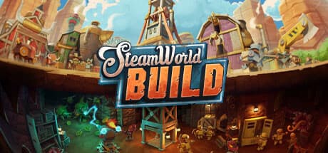 Steam header art for SteamWorld Build