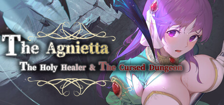 Steam header art for The Agnietta ~治癒使與受詛咒的地城~
