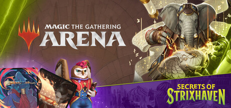 Steam header art for Magic: The Gathering Arena