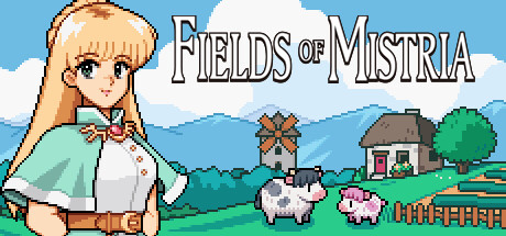 Steam header art for Fields of Mistria