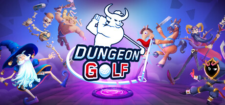 Steam header art for Dungeon Golf