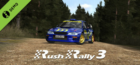 Steam header art for Rush Rally 3 Demo