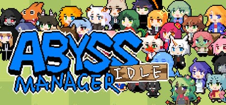 Steam header art for Abyss Manager Idle