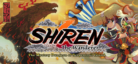 Steam header art for Shiren the Wanderer: The Mystery Dungeon of Serpentcoil Island