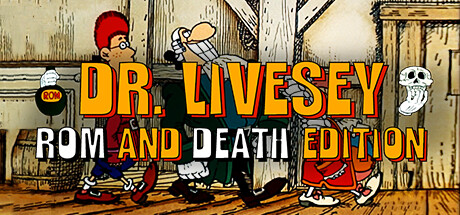 Steam header art for DR LIVESEY ROM AND DEATH EDITION