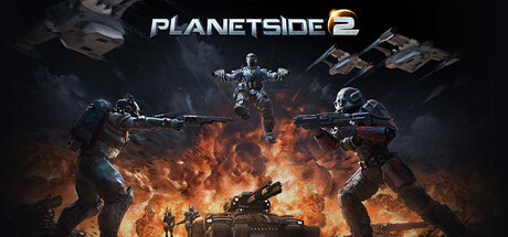 Steam header art for PlanetSide 2