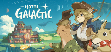 Steam header art for Hotel Galactic