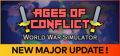 Steam header art for Ages of Conflict: World War Simulator