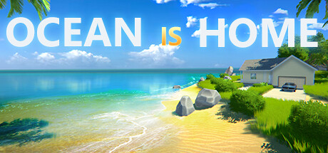Steam header art for Ocean Is Home : Island Life Simulator