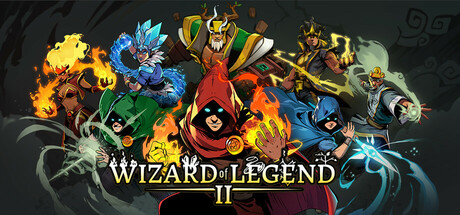 Steam header art for Wizard of Legend 2