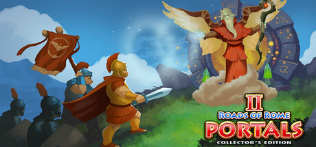 Steam header art for Roads Of Rome: Portals 2 Collector’s Edition
