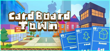 Steam header art for Cardboard Town