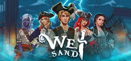 Steam header art for Wet Sand