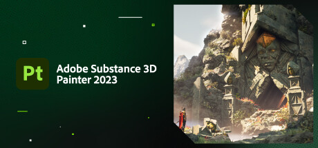 Steam header art for Substance 3D Painter 2023