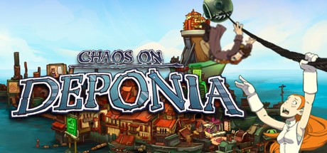 Steam header art for Chaos on Deponia