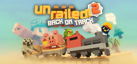 Steam header art for Unrailed 2: Back on Track