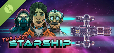 Steam header art for The Last Starship Demo