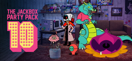 Steam header art for The Jackbox Party Pack 10